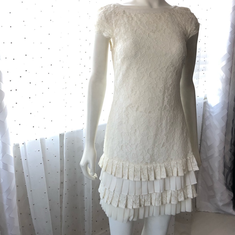 Cream colored Lace dress